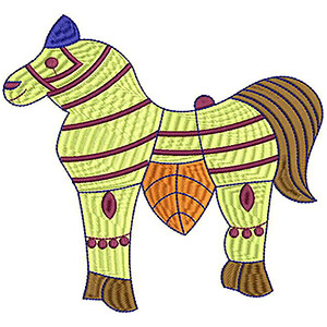 Applique Embroidery Design 19189