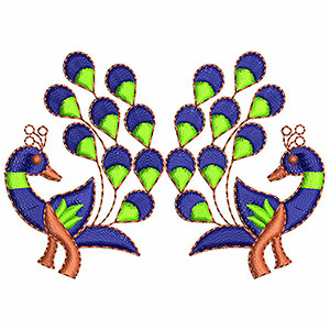 Applique Embroidery Design 19191