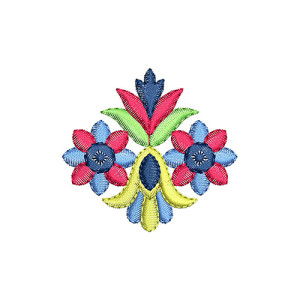 Applique Embroidery Design 19195