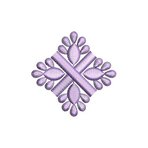 Applique Embroidery Design 19196