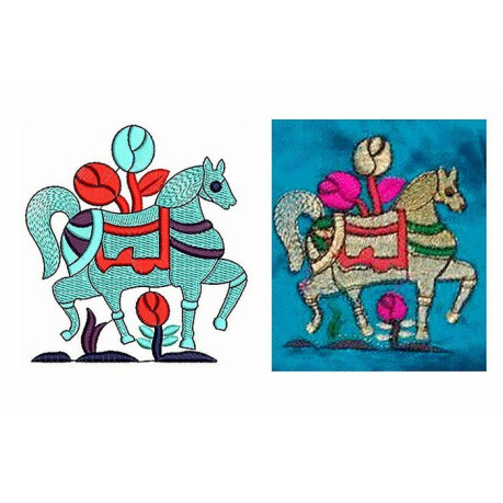 Applique Embroidery Design 19231