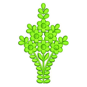 Applique Embroidery Design 19236