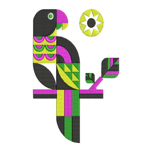 Applique Embroidery Design 19242