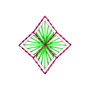 Applique Embroidery Design 19256