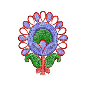 Applique Embroidery Design 19261
