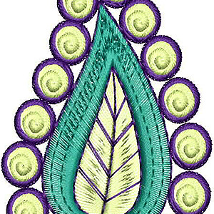 Applique Embroidery Design 19262