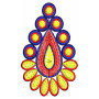 Applique Embroidery Design 19264