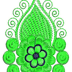 Applique Embroidery Design 19281