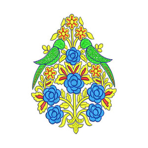 Applique Embroidery Design 19283