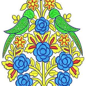 Applique Embroidery Design 19283