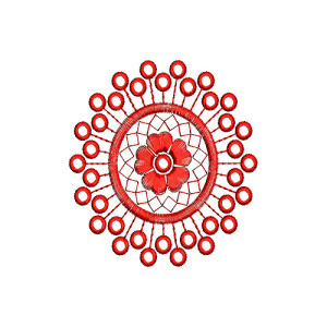 Applique Embroidery Design 19311