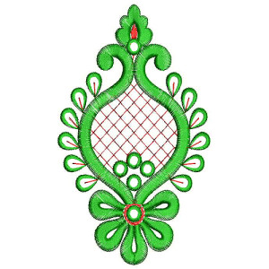 Applique Embroidery Design 19319