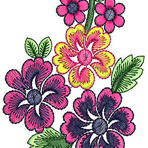 Applique Embroidery Design  19324
