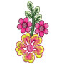 Applique Embroidery Design  19325