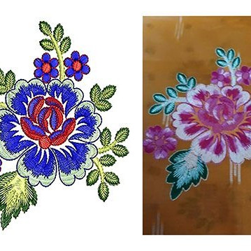 Applique Embroidery Design  19330