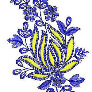 Applique Embroidery Design 19333