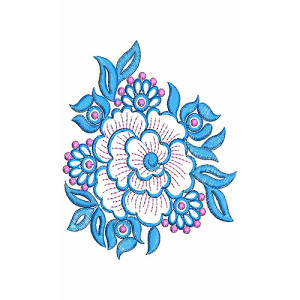 Applique Embroidery Design  19335