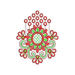 Applique Embroidery Design 19337