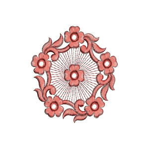 Applique Embroidery Design 19339