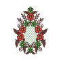 Applique Embroidery Design  19341