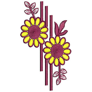Applique Embroidery Design  19342