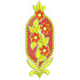 Applique Embroidery Design 19343