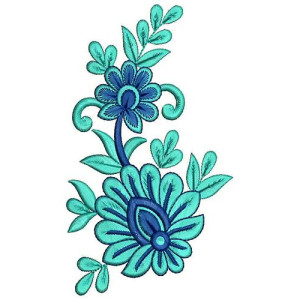 Applique Embroidery Design 19411