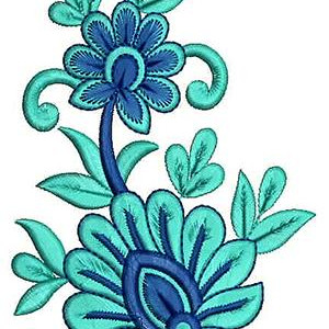 Applique Embroidery Design 19411