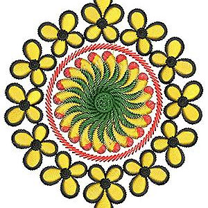 Applique Embroidery Design 19416