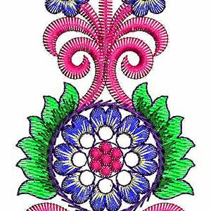 Applique Embroidery Design 19417