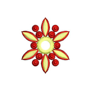 Applique Embroidery Design 19423