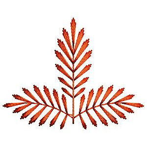 Pine Leaves Embroidery Design