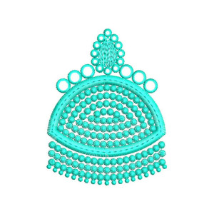 Applique Embroidery Design 19444