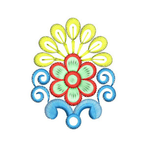 Applique Embroidery Design 19462