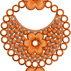 Applique Embroidery Design 19598