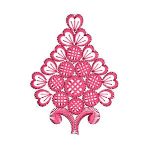 Applique Embroidery Design 19608