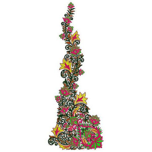 Applique Embroidery Design 19614