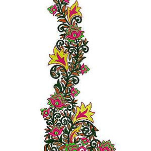 Applique Embroidery Design 19614