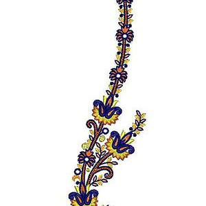 Applique Embroidery Design 19615