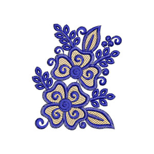 Applique Embroidery Design 19679