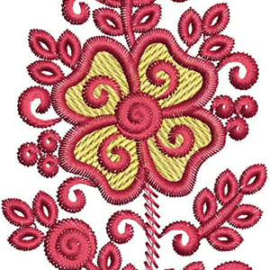 Applique Embroidery Design 19681