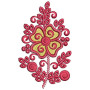 Applique Embroidery Design 19681