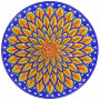 Mandala Embroidery Art