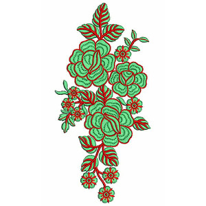 Applique Embroidery Design 19823