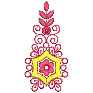 Applique Embroidery Design 19870