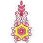 Applique Embroidery Design 19870