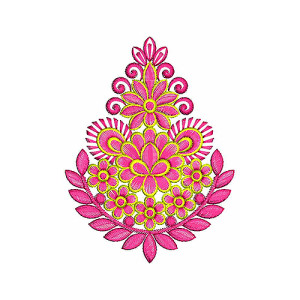 Applique Embroidery Design 19872