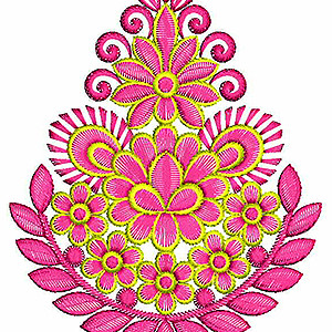 Applique Embroidery Design 19872