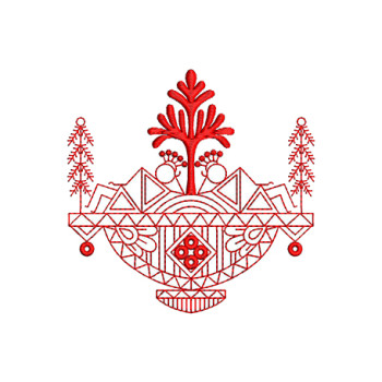 Applique Embroidery Design 19909