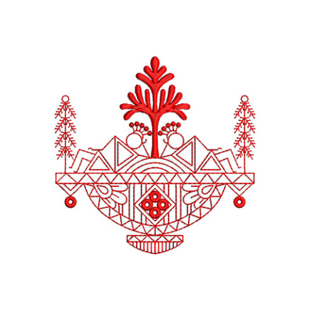 Applique Embroidery Design 19909